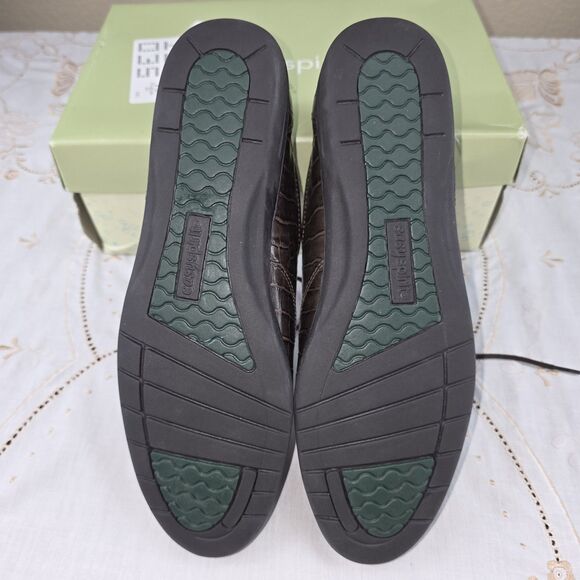 New VTG AntiPrint Lace up Oxford Brown - Picture 7 of 9